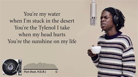 Daniel Caesar – Best Part Lyrics .